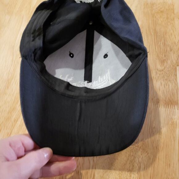 Judas Priest Baseball Hat Adjustable Black White Embroider Hook & Loop Closure - Picture 5 of 8